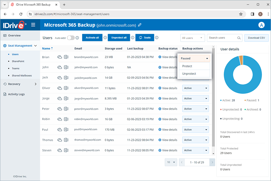 Google Workspace Backup